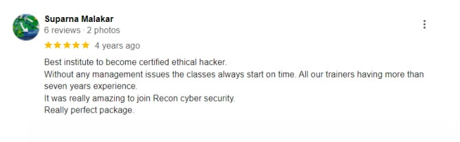 google review recon cyber security